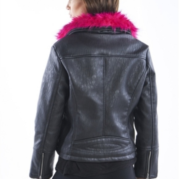 Biker Jacket Removable Collar - Picture 4 of 4